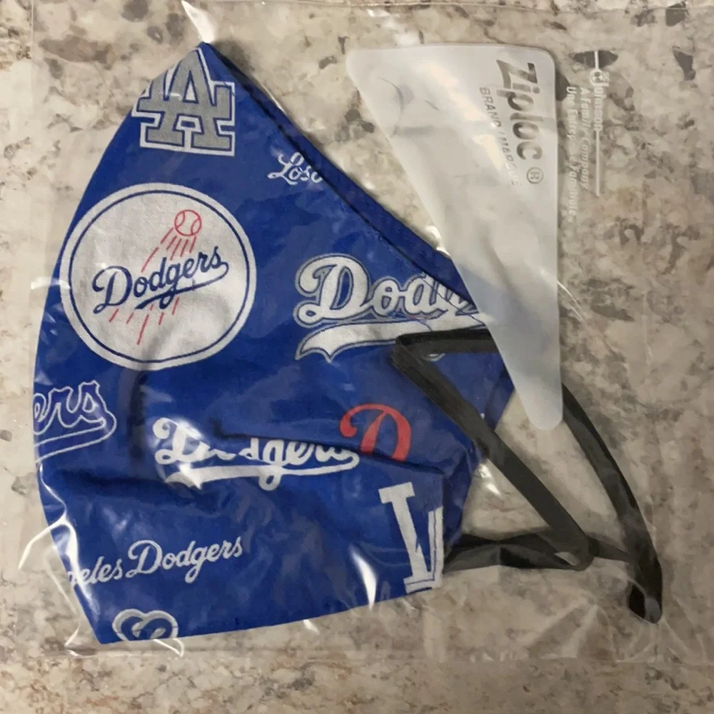 Los Angeles Dodgers Face Mask